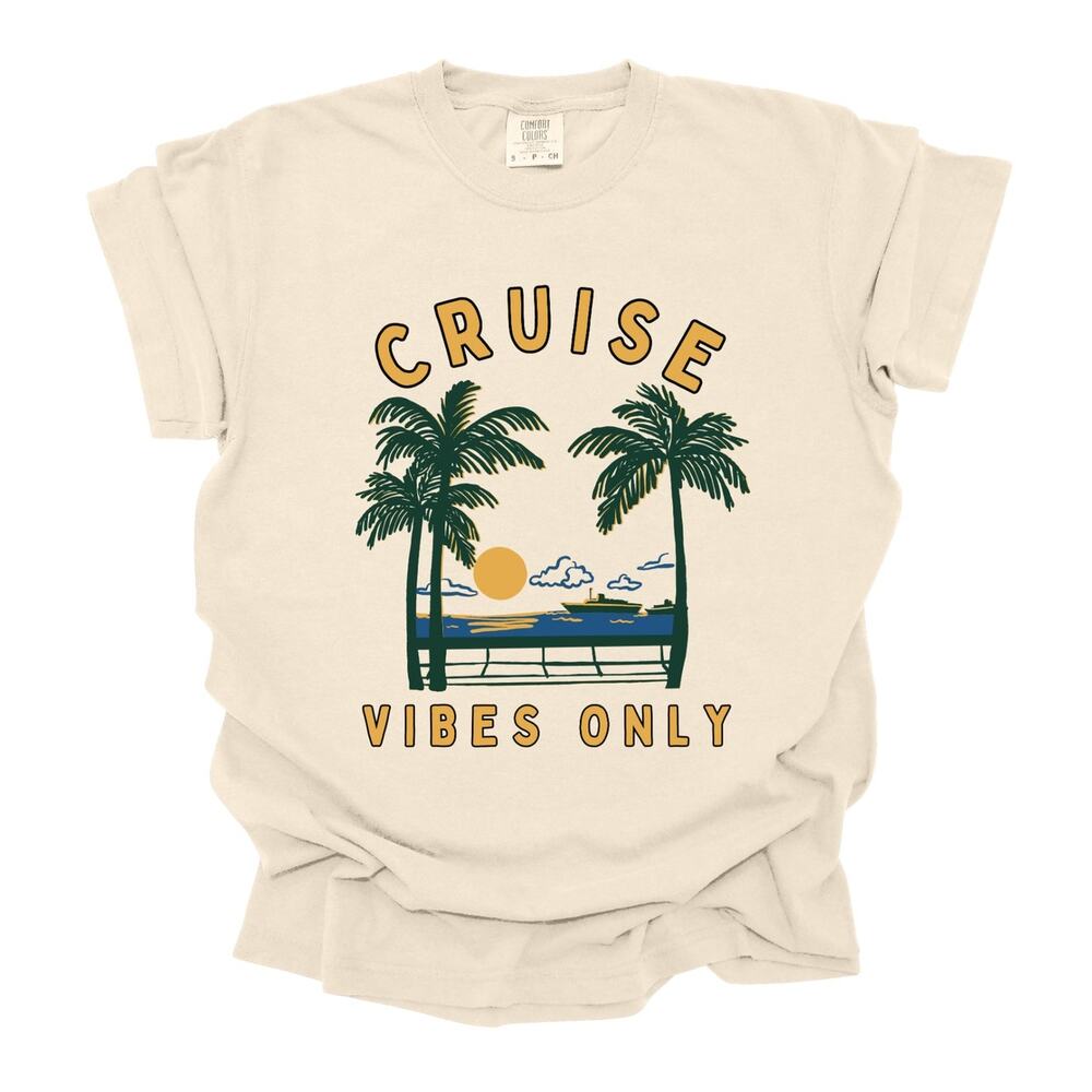 Cruise Vibes Only Cruise T-Shirt Small